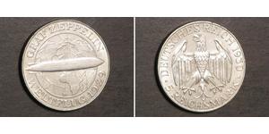 5 Reichsmark Weimar Republic (1918-1933) Silver 