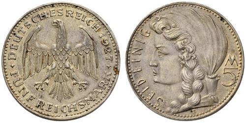 5 Reichsmark Weimar Republic (1918-1933) Silver 