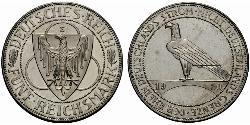 5 Reichsmark Weimarer Republik (1918-1933)  