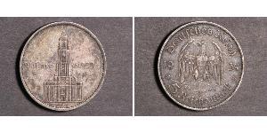 5 Reichsmark Третий рейх (1933-1945) Серебро 