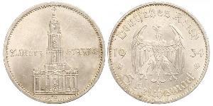 5 Reichsmark Третий рейх (1933-1945) Серебро 