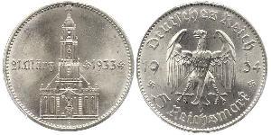 5 Reichsmark Третий рейх (1933-1945) Серебро 