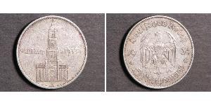 5 Reichsmark Третий рейх (1933-1945) Серебро 