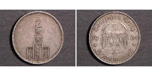 5 Reichsmark Третій рейх (1933-1945) Срібло 