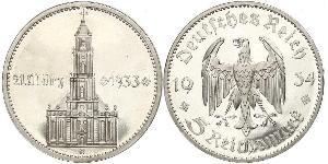 5 Reichsmark Третій рейх (1933-1945) Срібло 
