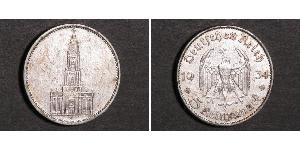 5 Reichsmark 納粹德國 (1933 - 1945) 銀 