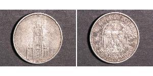 5 Reichsmark 納粹德國 (1933 - 1945) 銀 