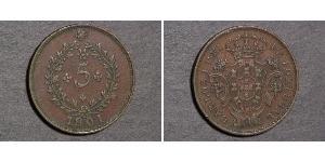 5 Reis Azores / Reino de Portugal (1139-1910) Cobre 