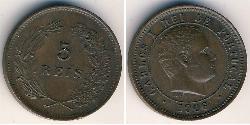 5 Reis Kingdom of Portugal (1139-1910) Copper/Nickel Carlos I of Portugal (1863-1908)