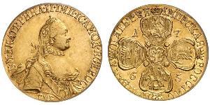 5 Rouble Empire russe (1720-1917) Or Catherine II (1729-1796)