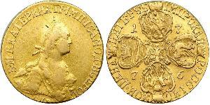 5 Rubel Russisches Reich (1720-1917) Gold Katharina II (1729-1796)