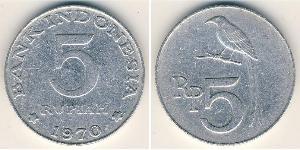 5 Rupiah Indonesien (1945 - ) Aluminium 