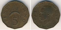 5 Sent Tanzania (1964 - ) Bronzo 