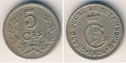 5 Sent Luxembourg (pays) Cuivre/Nickel 