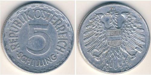 5 Shilling Occupazione alleata dell