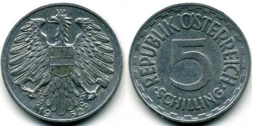 5 Shilling Occupazione alleata dell