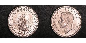 5 Shilling Afrique du Sud (1910 - ) Argent George VI (1895-1952)