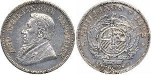 5 Shilling Afrique du Sud (1910 - ) Argent Paul Kruger (1825 - 1904)