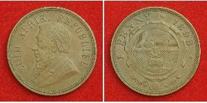 5 Shilling Afrique du Sud (1910 - ) Argent Paul Kruger (1825 - 1904)