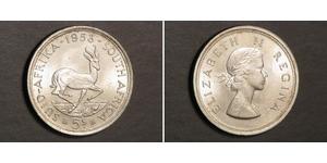 5 Shilling Afrique du Sud (1910 - ) Argent Elizabeth II (1926-2022)