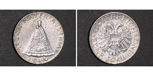 5 Shilling Federal State of Austria (1934-1938) Argent 