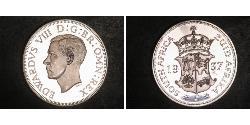 5 Shilling Sudafrica (1910 - ) Argento Edoardo VIII (1894-1972)