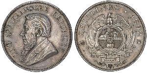 5 Shilling Sudafrica (1910 - ) Argento Paul Kruger (1825 - 1904)
