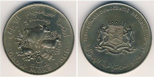 5 Shilling Somalia Copper/Nickel 