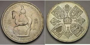 5 Shilling Feriind Kiningrik (1922-) Cuivre/Nickel 