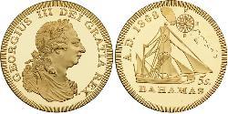 5 Shilling Kaisertum Österreich (1804-1867) Gold Georg III (1738-1820)