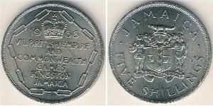 5 Shilling Jamaika (1962 - ) Kupfer/Nickel 