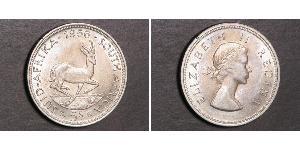 5 Shilling Sudáfrica (1910 - ) Plata Isabel II (1926-2022)