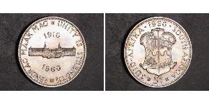5 Shilling Sudáfrica (1910 - ) Plata 