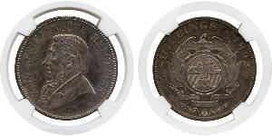 5 Shilling Sudáfrica (1910 - ) Plata Paul Kruger (1825 - 1904)