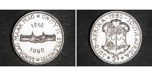 5 Shilling Sudáfrica (1910 - ) Plata 