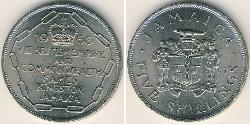 5 Shilling Giamaica (1962 - ) Rame/Nichel 