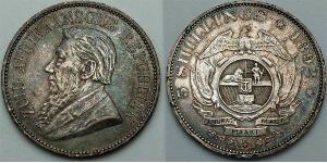 5 Shilling Südafrika Silber Paul Kruger (1825 - 1904)