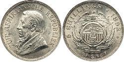 5 Shilling Südafrika (1910 - ) Silber Paul Kruger (1825 - 1904)