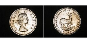 5 Shilling Südafrika (1910 - ) Silber Elizabeth II (1926-2022)