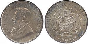 5 Shilling Südafrika (1910 - ) Silber Paul Kruger (1825 - 1904)