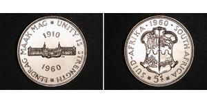 5 Shilling Südafrika (1910 - ) Silber 