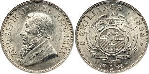 5 Shilling Südafrika (1910 - ) Silber Paul Kruger (1825 - 1904)