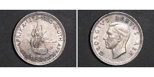 5 Shilling South Africa (1910 - ) Silver George VI (1895-1952)