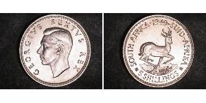 5 Shilling 南非 (1910 - ) 銀 乔治六世 (1895-1952)