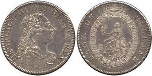 5 Shilling / 1 Dollar Royaume-Uni de Grande-Bretagne et d