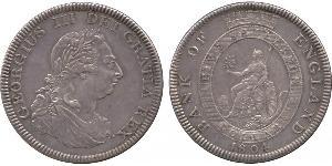 5 Shilling / 1 Dollar Royaume-Uni de Grande-Bretagne et d