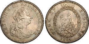 5 Shilling / 1 Dollar Britisches Weltreich (1497 - 1949) / Vereinigtes Königreich von Großbritannien und Irland (1801-1922) Silber Georg III (1738-1820)