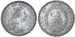 5 Shilling / 1 Dollar British Empire (1497 - 1949) / United Kingdom of Great Britain and Ireland (1801-1922) Silver George III (1738-1820)