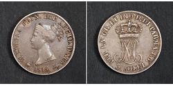 5 Soldo Italien Silber 