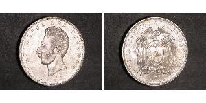 5 Sucre Ecuador (1830 - ) Argento Antonio José de Sucre (1795 - 1830)